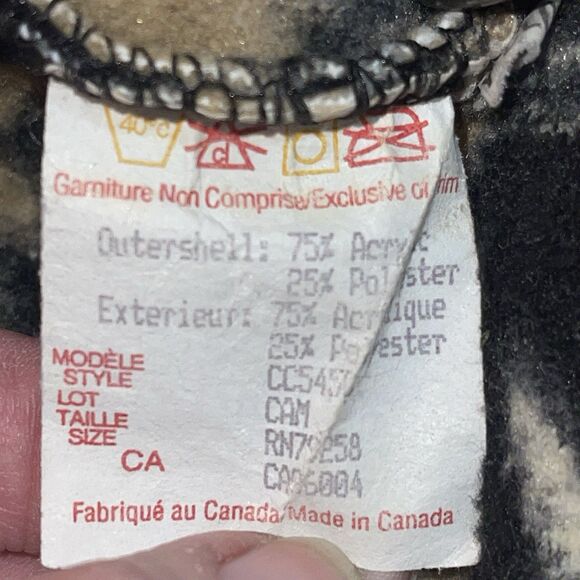 VTG 1998 County Clothing Co. Cheyenne Collection Western Jacket Sz M Aztec - Picture 8 of 9